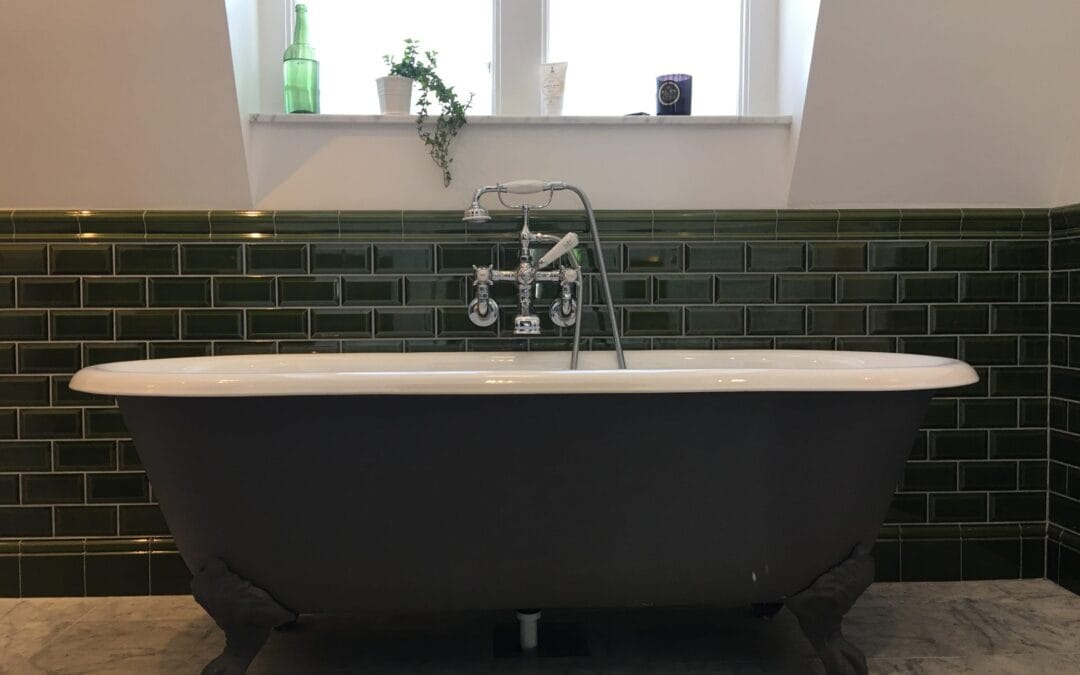 Badrum i engelsk stil